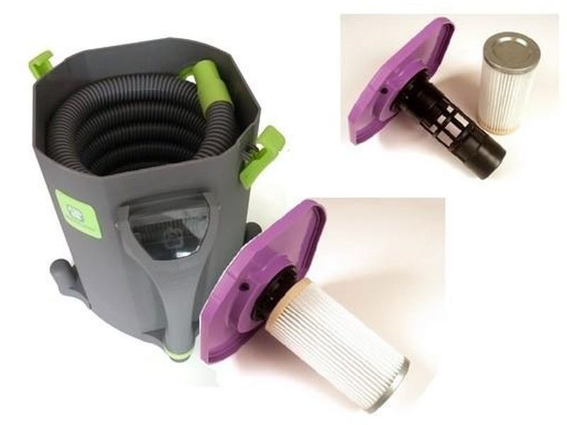 Separator do odkurzacza centralnego, lepsze sprzątanie domu pasywnego